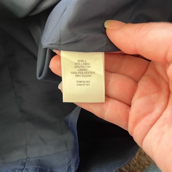 Eliza J Sleeveless Navy with Pink Piping Dress Size 4 - Picture 5 of 9